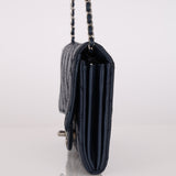 Chanel Ultimate Stitch Wallet On Chain Navy Lambskin 2011 SHW