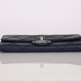 Chanel Ultimate Stitch Wallet On Chain Navy Lambskin 2011 SHW