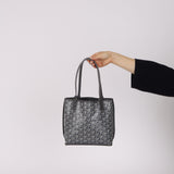 Goyard Grey Goyardine Reversible Mini Anjou Tote