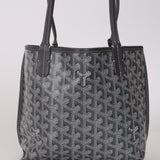 Goyard Grey Goyardine Reversible Mini Anjou Tote