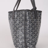 Goyard Grey Goyardine Reversible Mini Anjou Tote