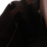 Limited Edition Hermès 2007 Ebene Vautour Evercalf and Blond Troika Kelly 32 PHW