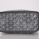 Goyard Grey Goyardine Reversible Mini Anjou Tote