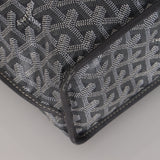 Goyard Grey Goyardine Reversible Mini Anjou Tote