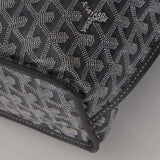 Goyard Grey Goyardine Reversible Mini Anjou Tote