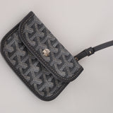 Goyard Grey Goyardine Reversible Mini Anjou Tote