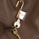 Loewe Taupe Soft Leather Amazona 28