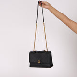 Chanel Small Chic Affinity Flap Black Caviar 2018 AGHW