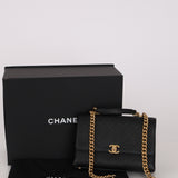 Chanel Small Chic Affinity Flap Black Caviar 2018 AGHW