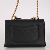 Chanel Small Chic Affinity Flap Black Caviar 2018 AGHW