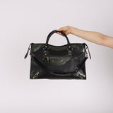 Limited Edition Balenciaga 2015 Smooth Calfskin Medium City Giant 12