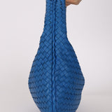 Bottega Veneta Cobalt Intercciato Small Hobo