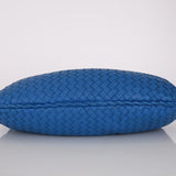 Bottega Veneta Cobalt Intercciato Small Hobo