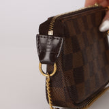 Louis Vuitton 2011 Damier Ebene Mini Chain Pochette