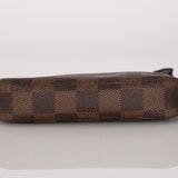 Louis Vuitton 2011 Damier Ebene Mini Chain Pochette