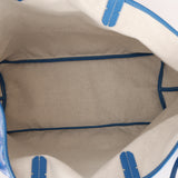 Goyard Goyardine Saint Louis PM Tote Blue Coated Canvas