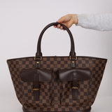 Louis Vuitton Damier Ebene Manosque GM with Pochette
