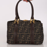 Fendi 2-Way Zucca Boston Bag