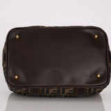 Fendi 2-Way Zucca Boston Bag