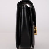 Celine Shiny Calfskin Besace Clea Chain Triomphe