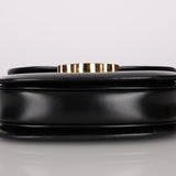 Celine Shiny Calfskin Besace Clea Chain Triomphe