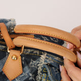 Limited Edition Louis Vuitton 2007 Monogram Denim Patchwork Speedy