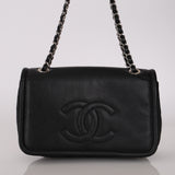 Chanel 2011 Caviar Timeless Medium Full Flap Bag