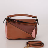 Loewe Mini Puzzle Bag Tricolor Leather
