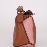 Loewe Mini Puzzle Bag Tricolor Leather