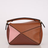 Loewe Mini Puzzle Bag Tricolor Leather