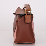 Loewe Mini Puzzle Bag Tricolor Leather