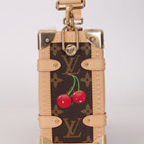 Limited Edition Louis Vuitton x Takashi Murakami 2025 Cerises Side Trunk MM