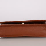 Chanel 2023 Toffee Brown Caviar Wallet on Chain GHW