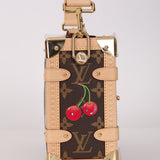 Limited Edition Louis Vuitton x Takashi Murakami 2025 Cerises Side Trunk MM