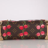 Limited Edition Louis Vuitton x Takashi Murakami 2025 Cerises Side Trunk MM