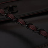 Chanel 1996 Black Calfskin Incognito Flap Edge