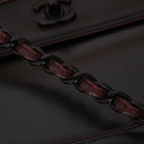 Chanel 1996 Black Calfskin Incognito Flap Edge