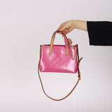 Louis Vuitton 2024 Hot Pink Vernis Reade PM with Vivienne Hair Clip