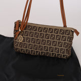 Fendi Zucchino Triple Strap Pochette