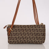 Fendi Zucchino Triple Strap Pochette
