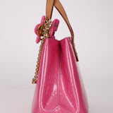 Louis Vuitton 2024 Hot Pink Vernis Reade PM with Vivienne Hair Clip