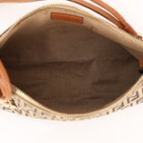 Fendi Zucchino Triple Strap Pochette