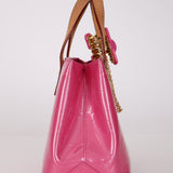 Louis Vuitton 2024 Hot Pink Vernis Reade PM with Vivienne Hair Clip