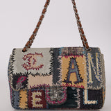 Ultra-Rare Chanel 2011 Patchwork Jumbo Single Flap Bag