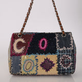 Ultra-Rare Chanel 2011 Patchwork Jumbo Single Flap Bag