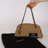 Chanel 2011 Metallic Bronze Calfskin Just Mademoiselle Bag