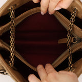 Chanel 2011 Metallic Bronze Calfskin Just Mademoiselle Bag