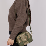 Loewe Canvas Amazona 19 Mini Bowler w/ Strap