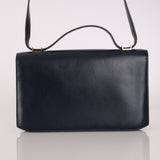 Hermès Kelly Cadena Lock Shoulder Bag Bleu Indigo Box 1979 GHW