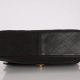 Rare Chanel 1996 Lambskin Medium Double Sided Single Flap Bag 24K GP